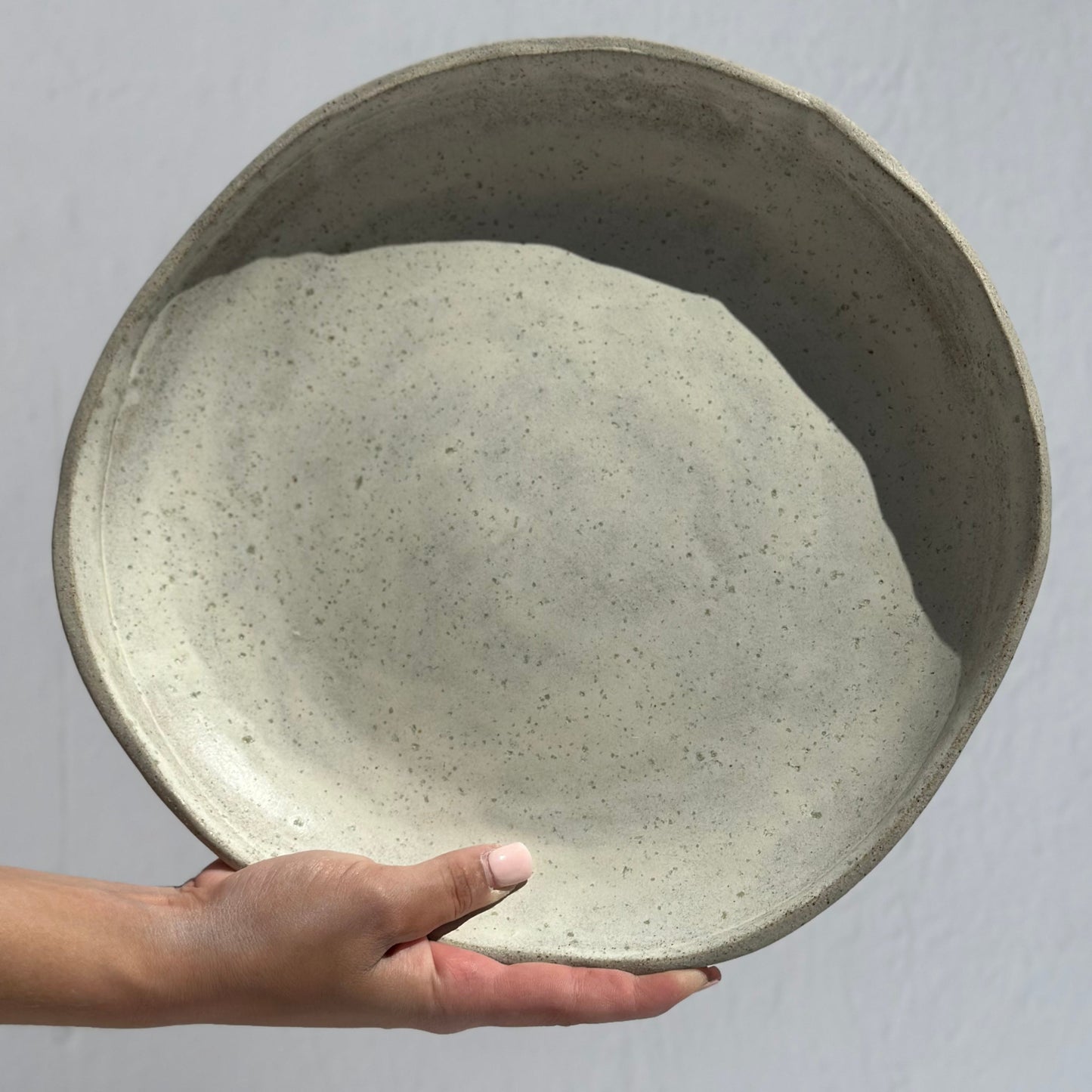 Large Salad / Serving Bowl - Hand built