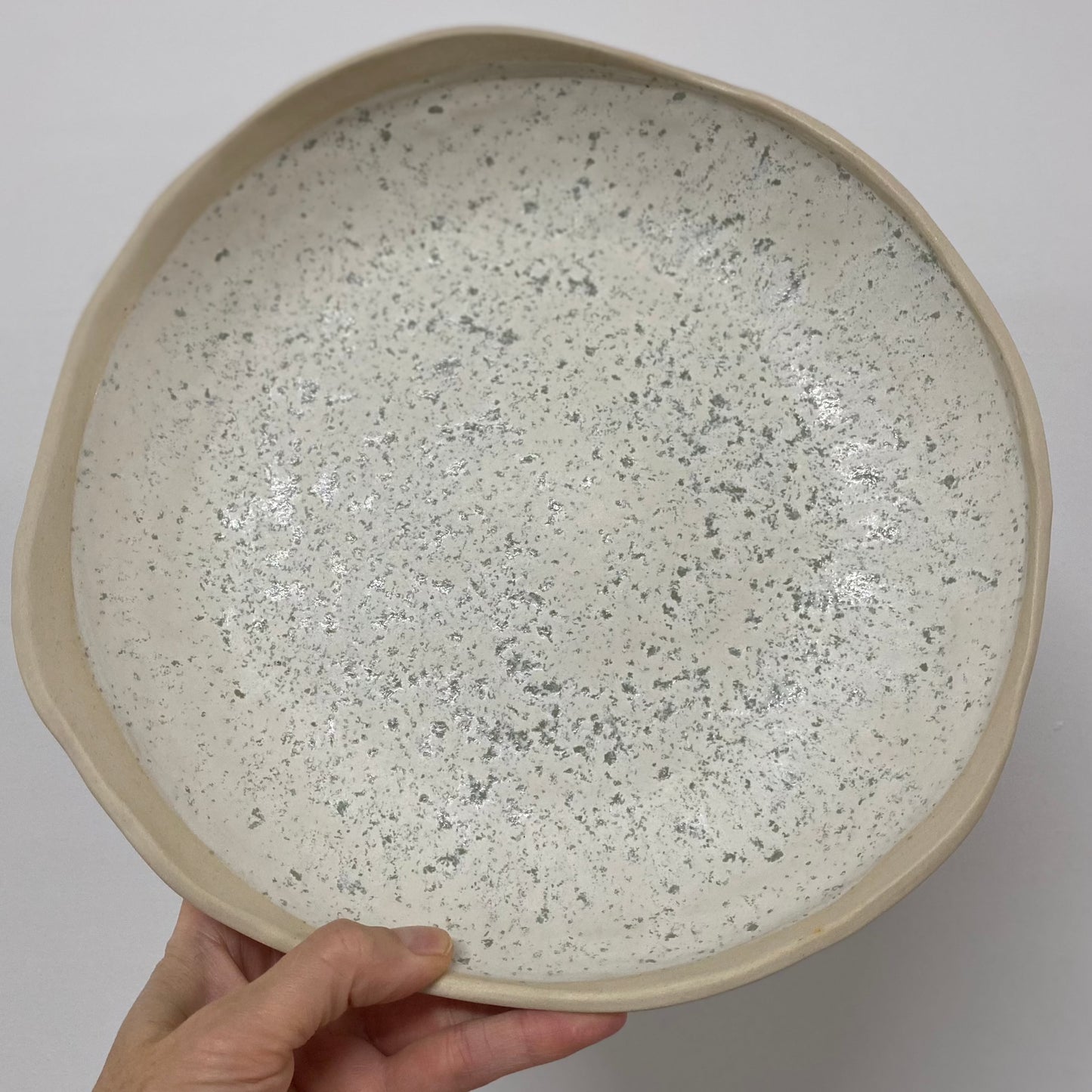 Large Salad / Serving Bowl - Hand built