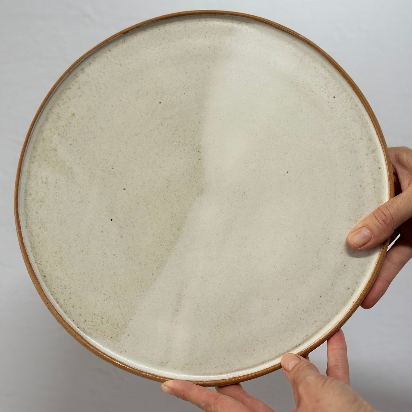 Large Serving Plate - Wheel thrown