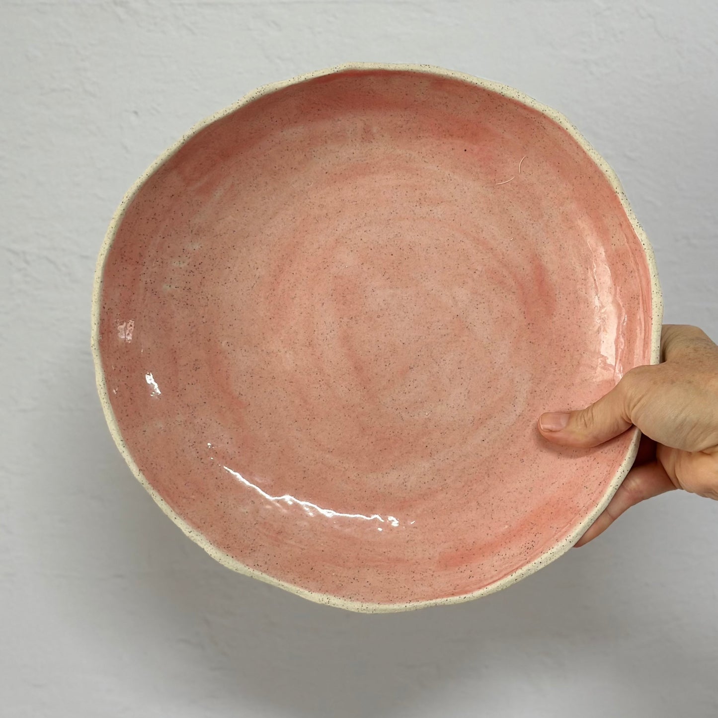 Large Salad / Serving Bowl - Hand built